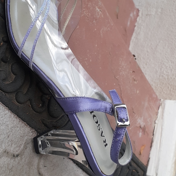 Lavender Open Toe Pumps (Free with Dress) - Picture 4 of 4